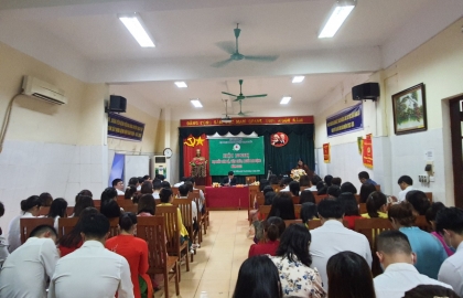 Hội nghị cán bộ, viên chức, người lao động Bệnh viện đa khoa huyện Thạch Thất  năm 2023