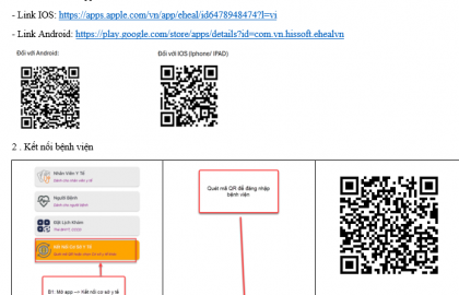 HƯỚNG DẪN CÀI ĐẶT ỨNG DỤNG APP BỆNH NHÂN TẠI BỆNH VIỆN ĐA KHOA THẠCH THẤT